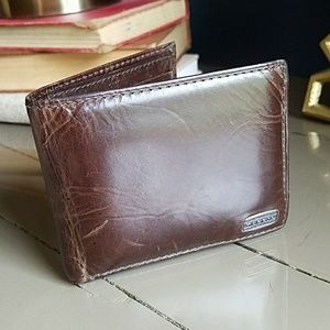 Fossil Leather Mens Wallet