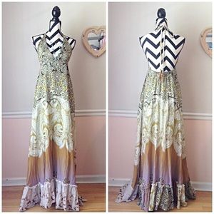 Vintage Daughter Of The Revolution Halter Maxi
