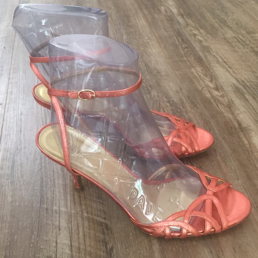 Price Drop!! J Crew Metallic Pink Minimalist Heels