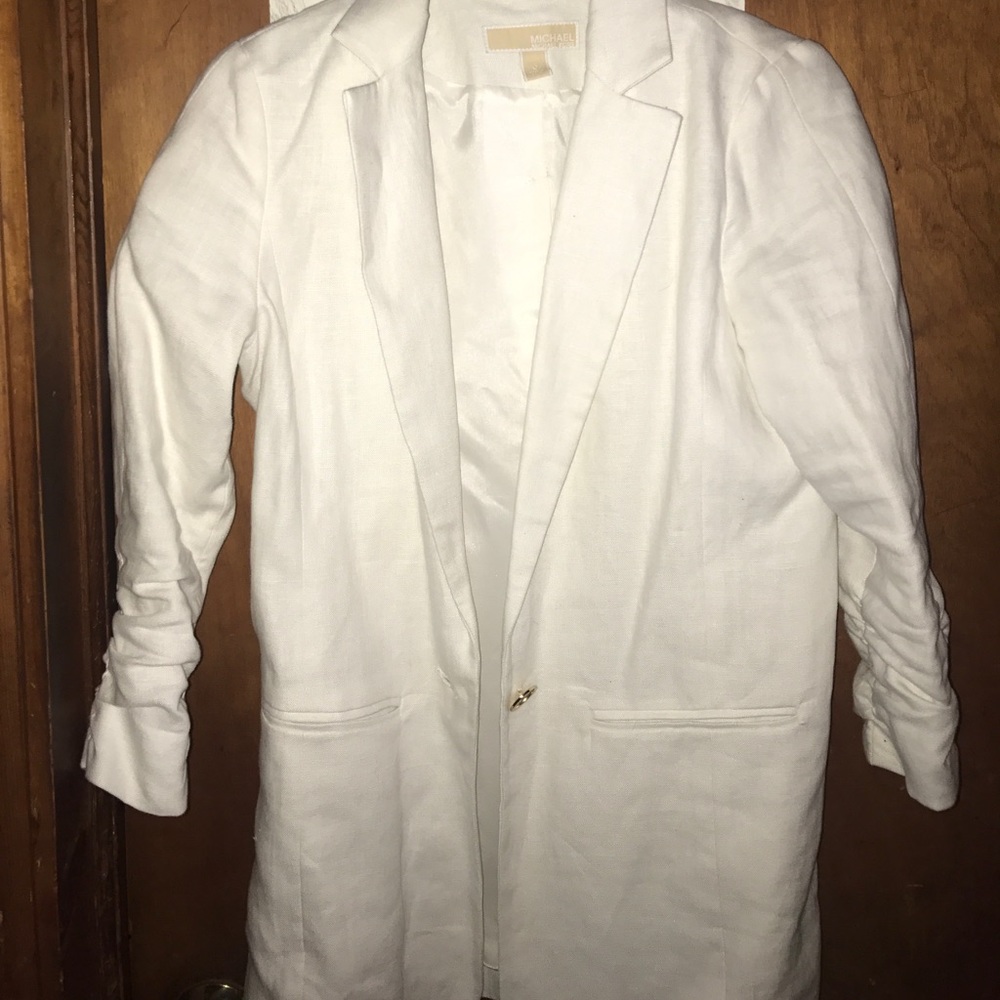 Michael Kors white blazer