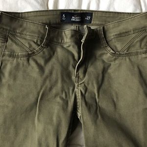 Army Green Jean Jeggings