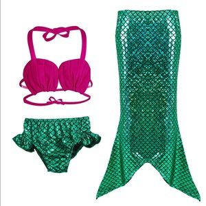 Mermaid girl swimsuit
