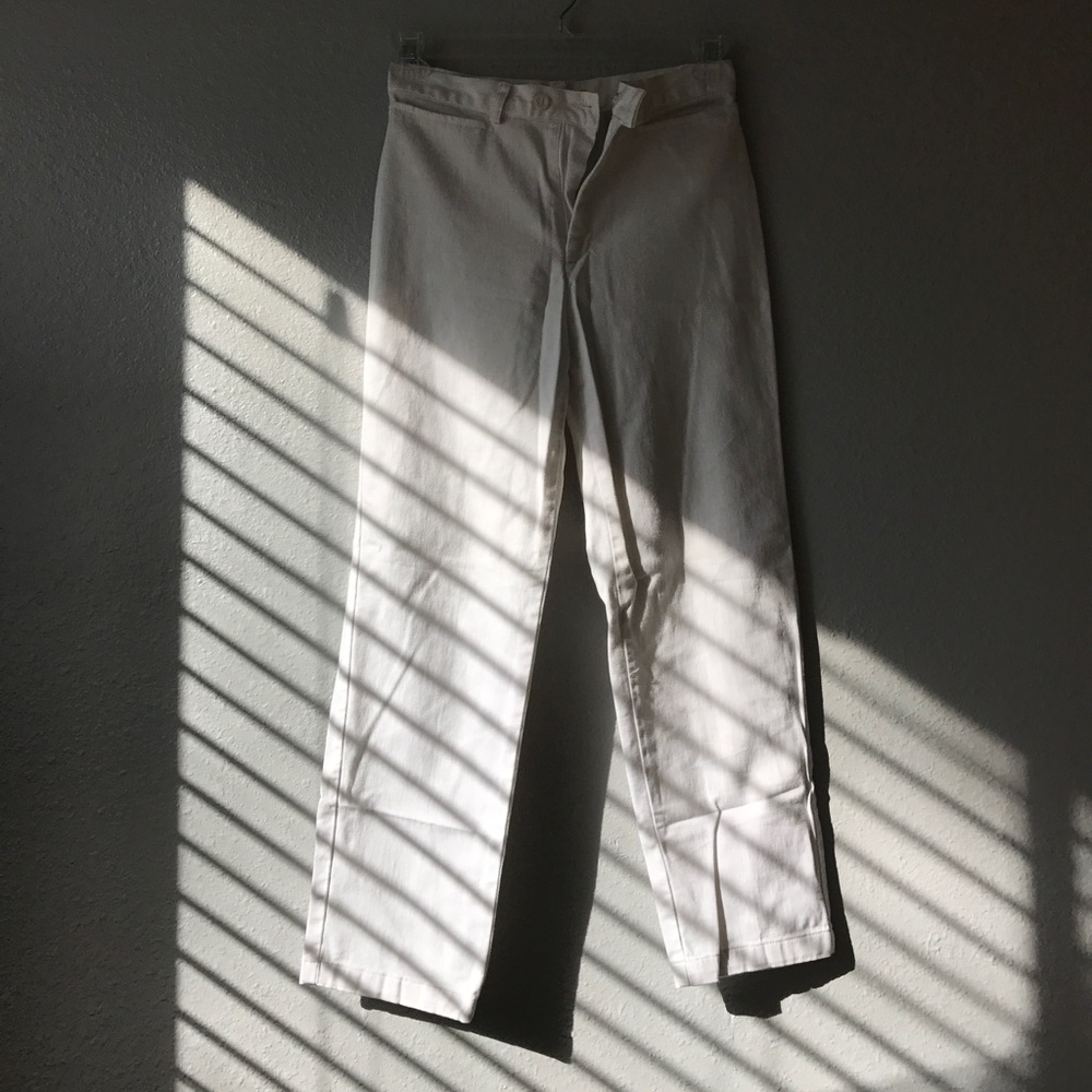 Highwaisted White Pants