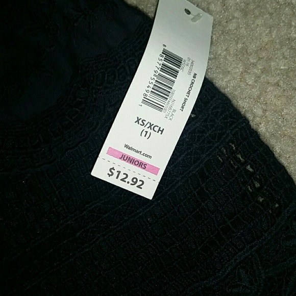 Black lace shorts - Picture 2 of 2