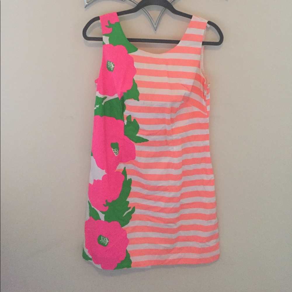 Lilly Pulitzer Neon Floral Dress