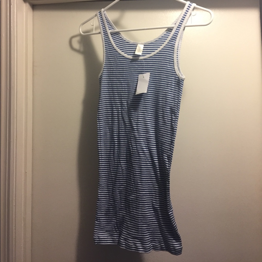 Jcrew striped tank