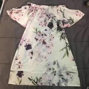 Off the shoulder dress