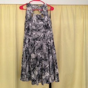 Black and white sundress