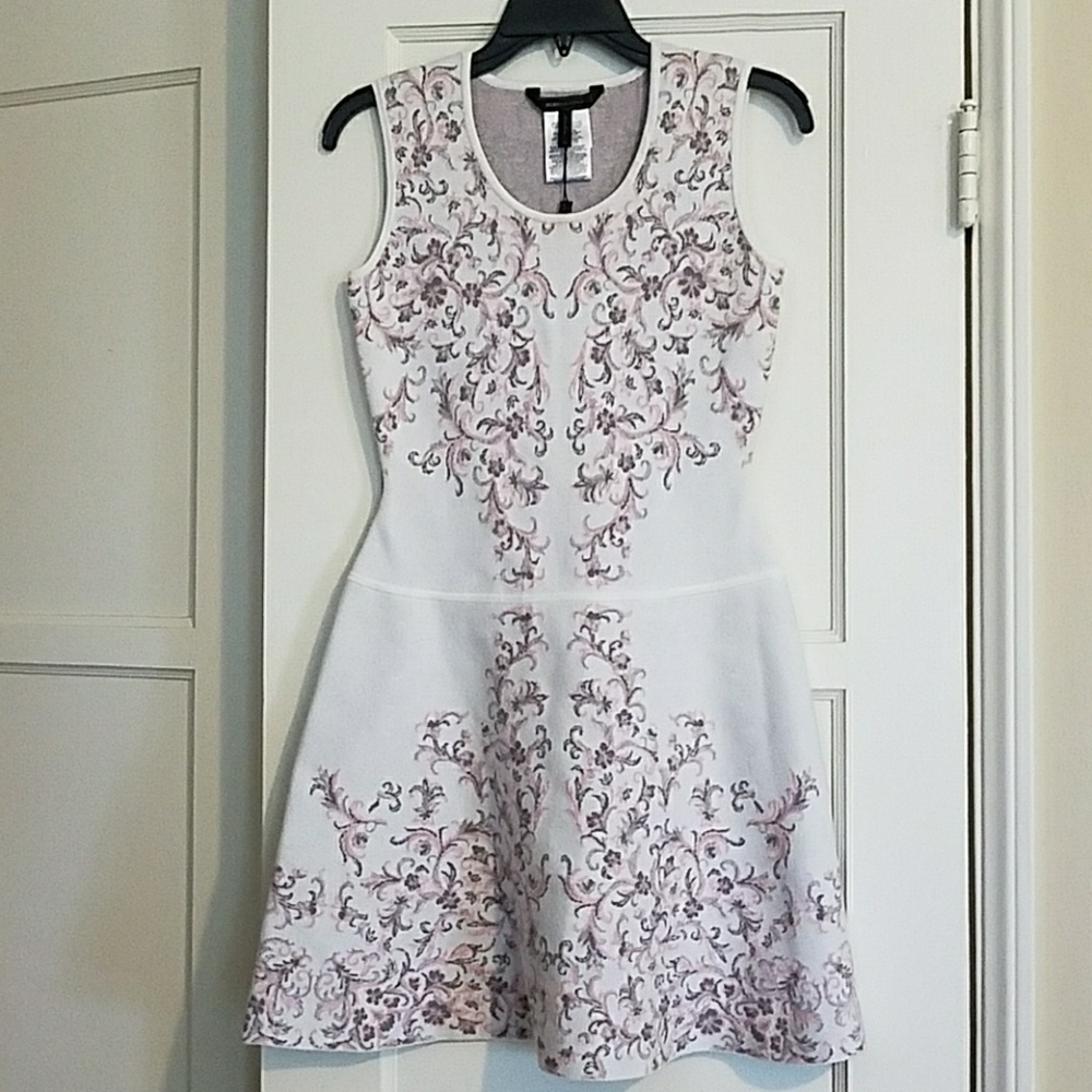 NEW WITH TAGS BCBGMAXAZRIA XS SWEATER DRESS