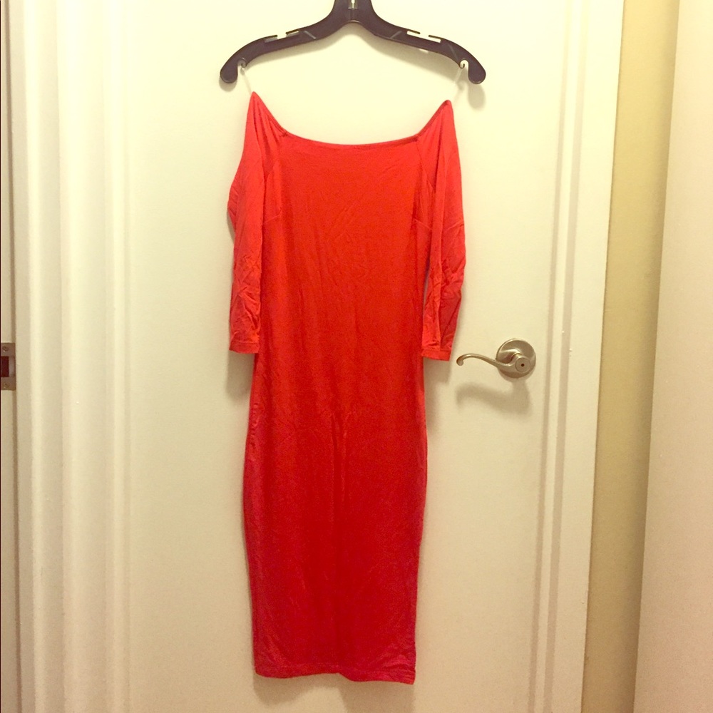 Fitted Red Dress