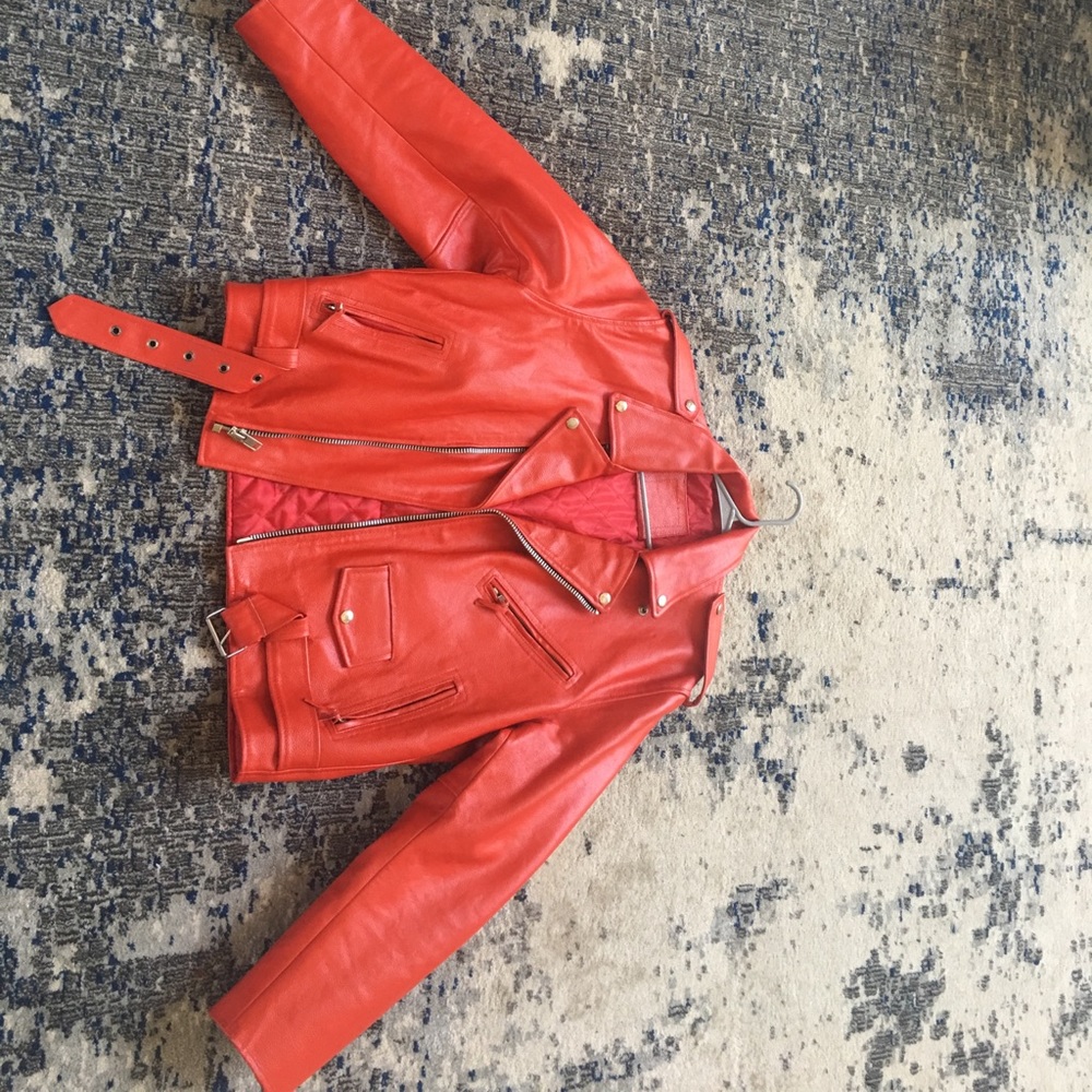 Men's leather jacket