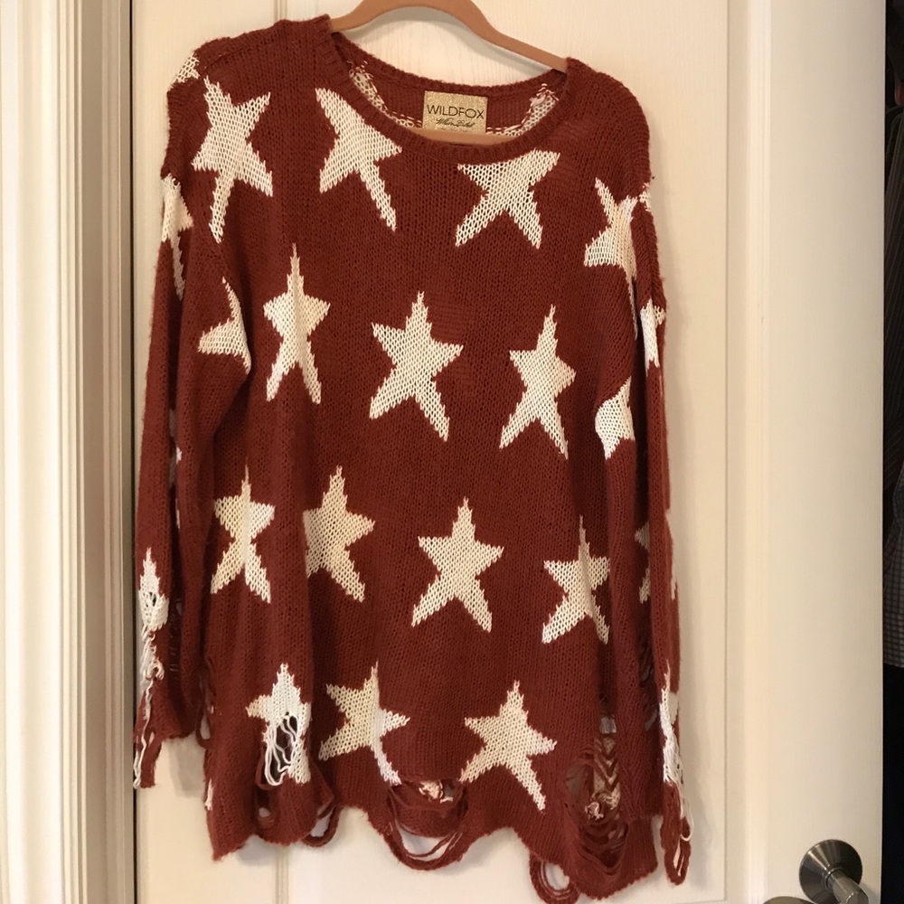 Wildfox star sweater