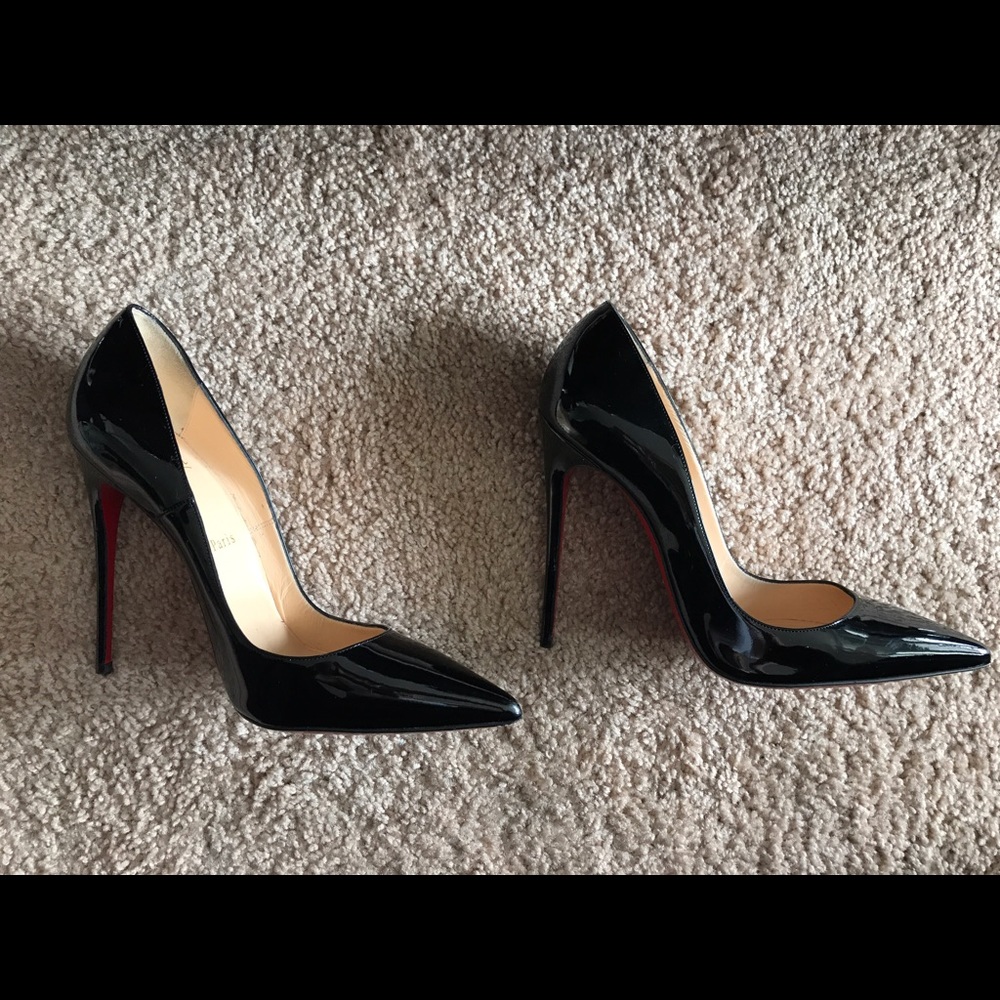 Christian Louboutin So Kate Pump, Size 39 Patent
