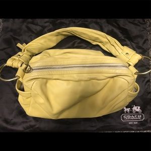 Coach Parker Leather Shoulder Bag