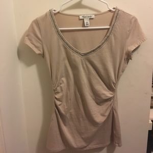V-neck shirt