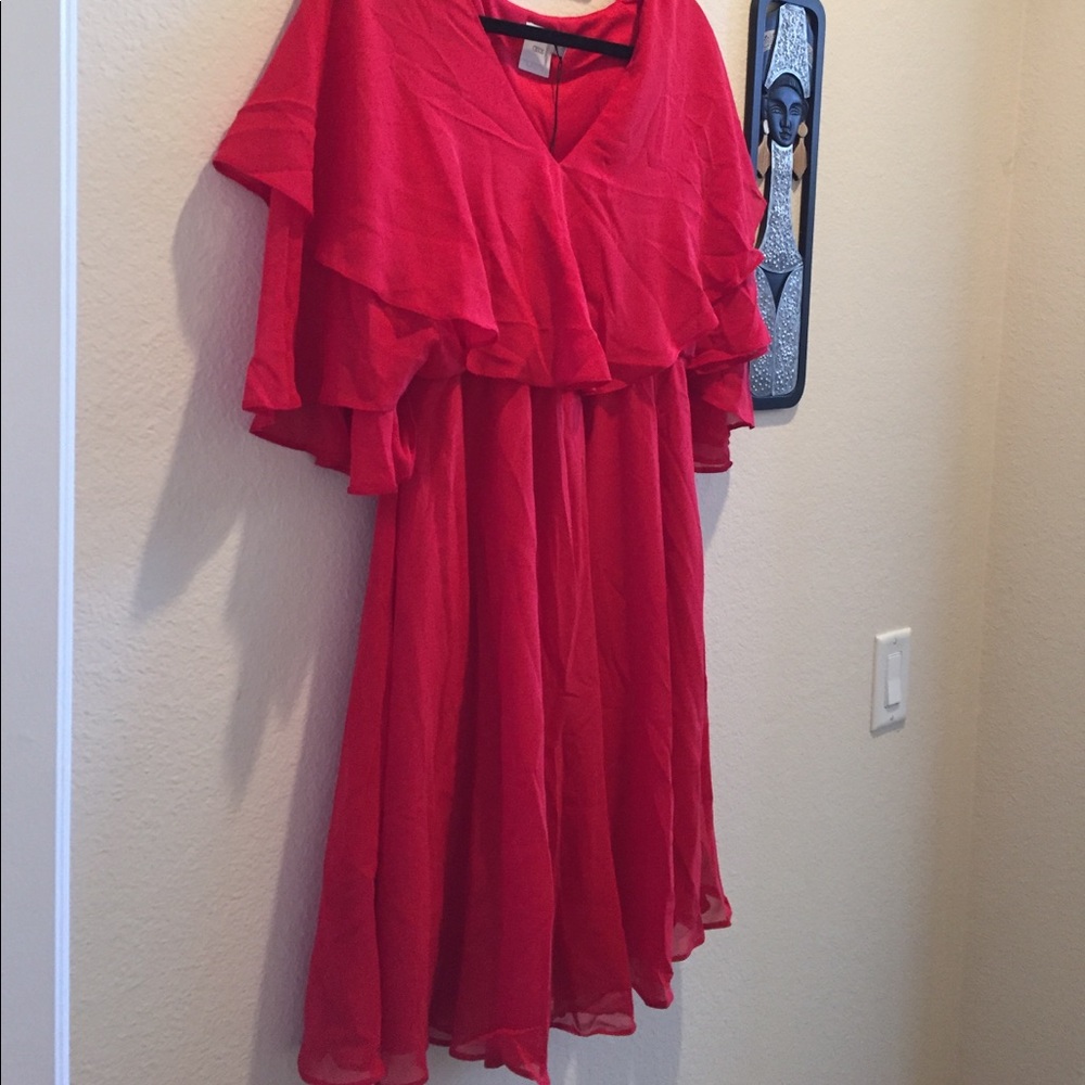 Asos maternity black red size 8