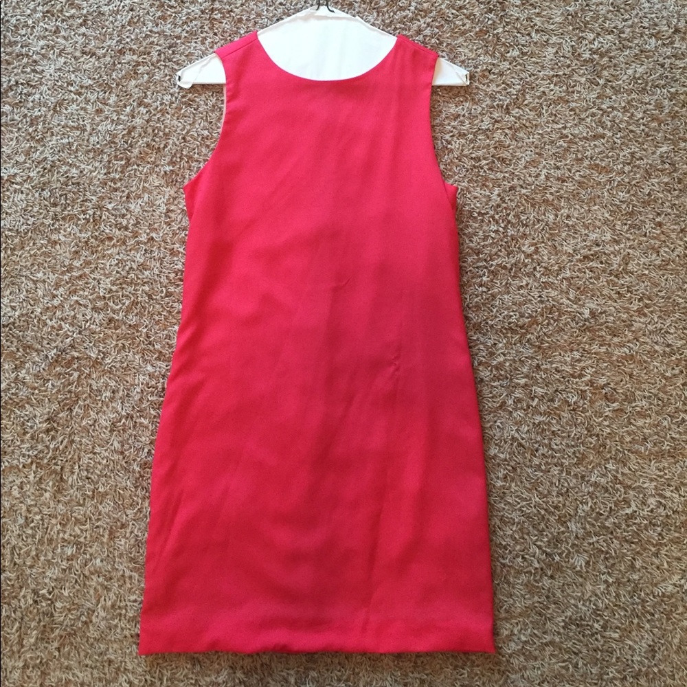 Naven neon pink mini dress