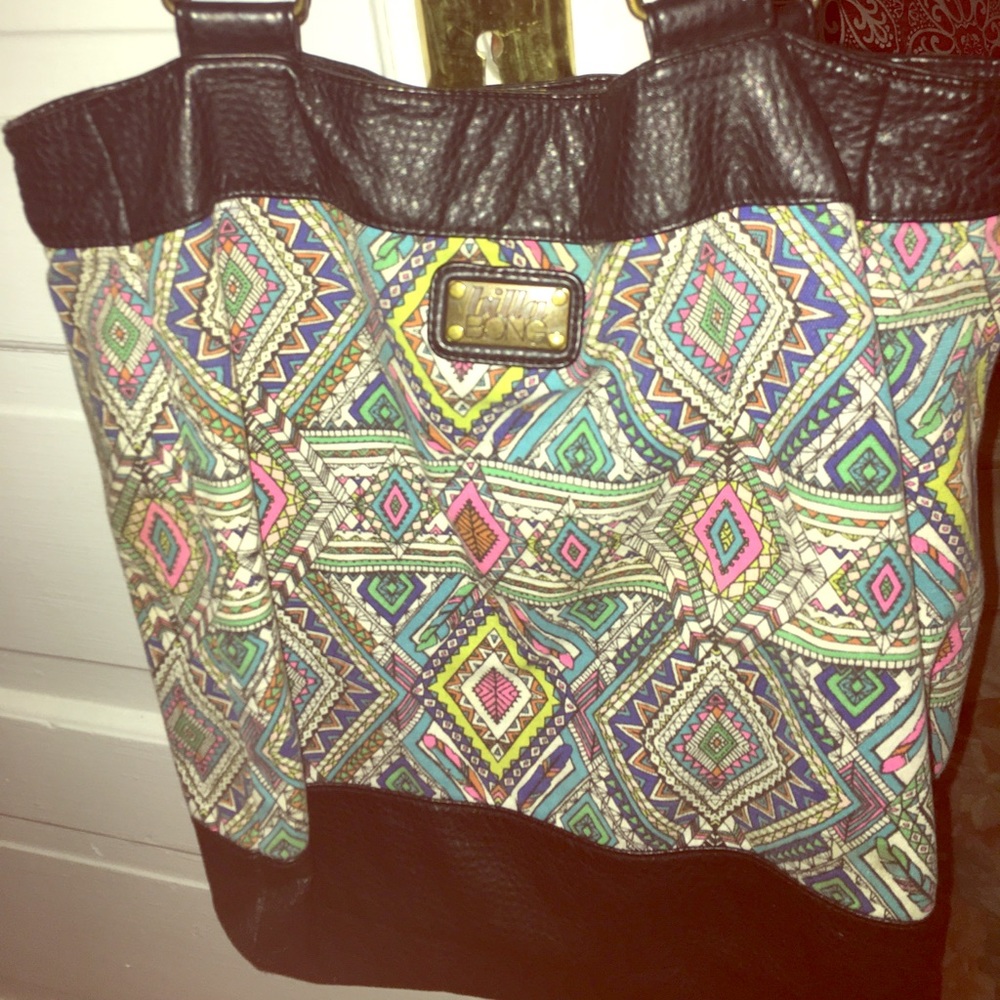 Billabong Aztec Print Tote Bag!