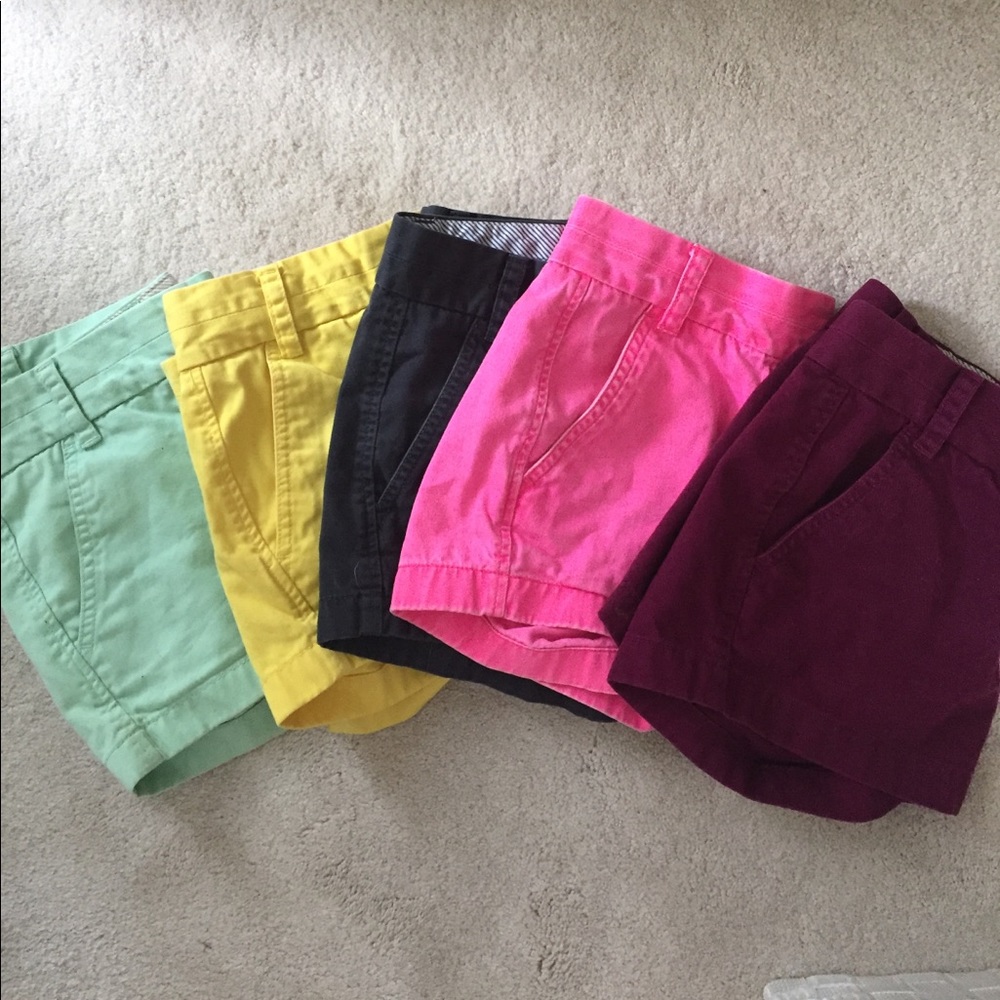 BUNDLE jcrew shorts 5 pair