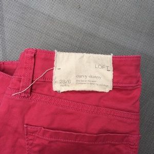 NWT Loft jeans size 28/6