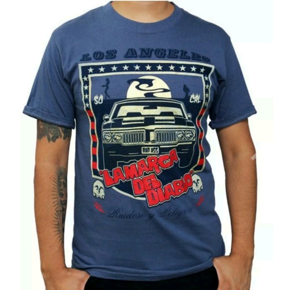 NWT La Marca del Diablo Tee Unisex-M Sz S/W Sz M