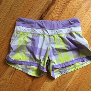 Lululemon workout/running shorts