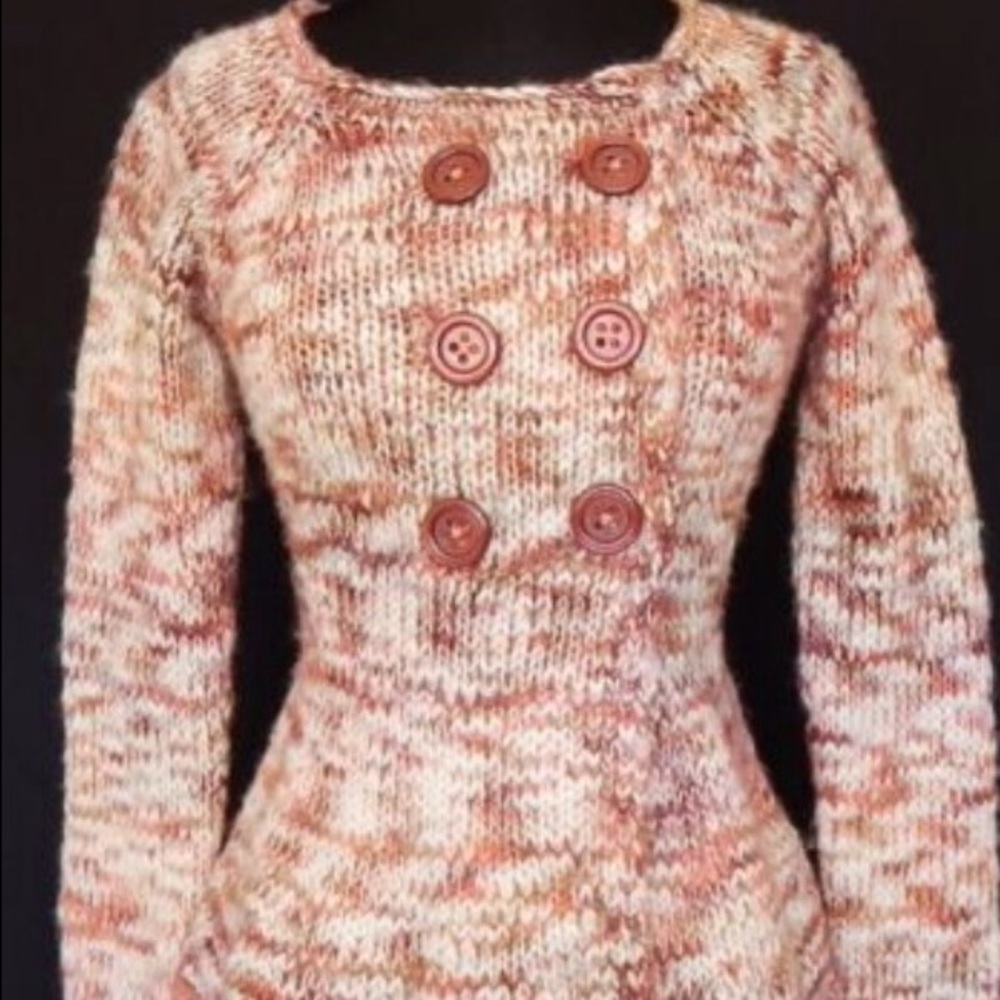 $9- 3/$20Anthropologie Sleeping on Snow cardigan S