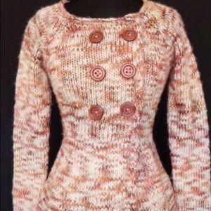 $9- 3/$20Anthropologie Sleeping on Snow cardigan S