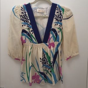 Yumi Kim floral print top sz small