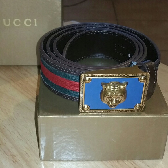Gucci tiger belt