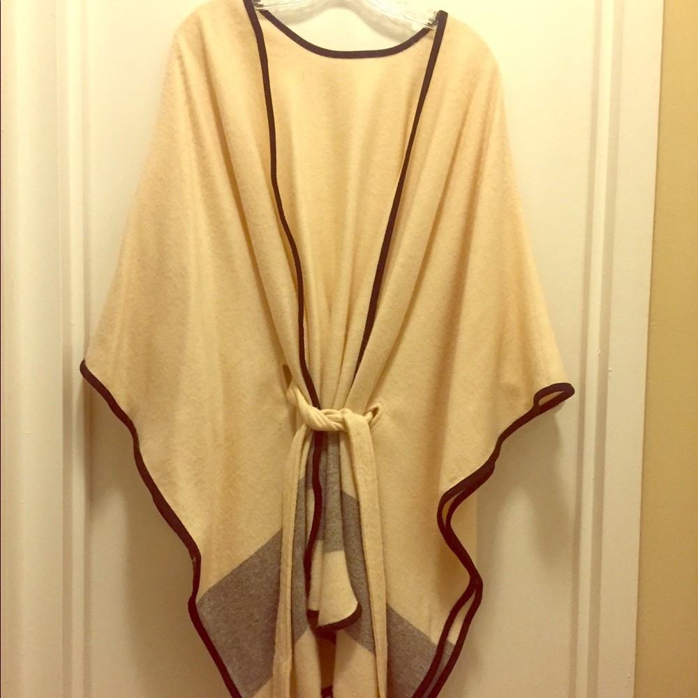 Belted Poncho