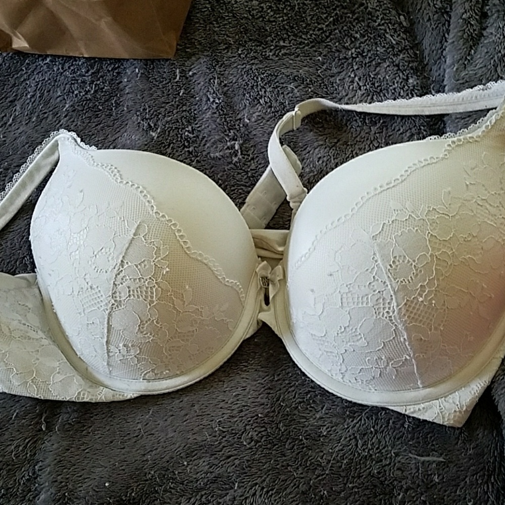 White with lace Body by Victoria 36 D
