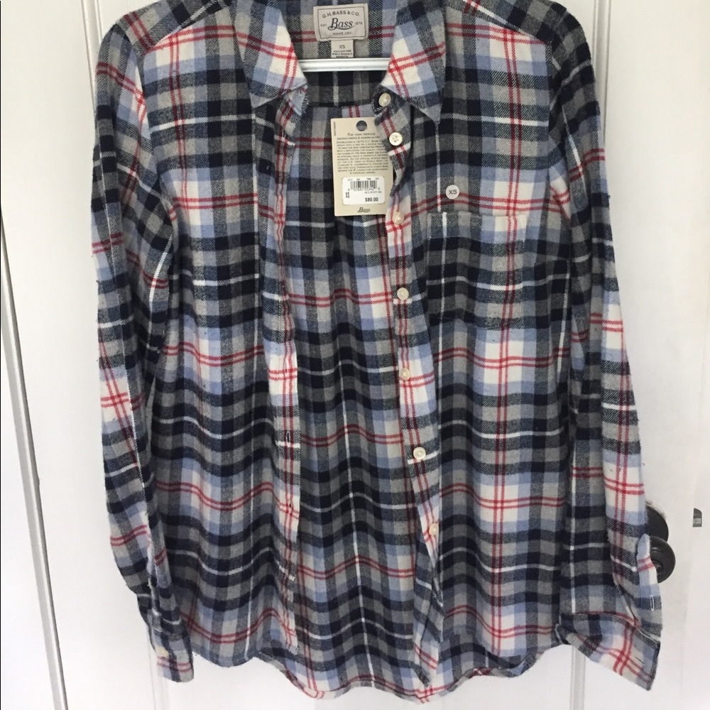 G.H. Bass & Co. flannel shirt