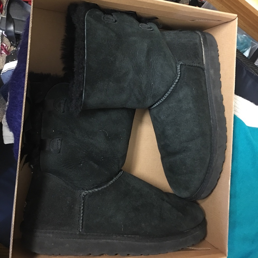 Worn ugg boots