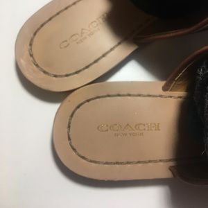 Coach sandals