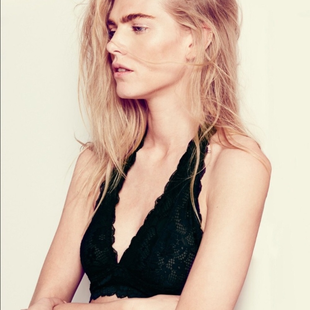 NWOT Free People Halter Bralette (M)