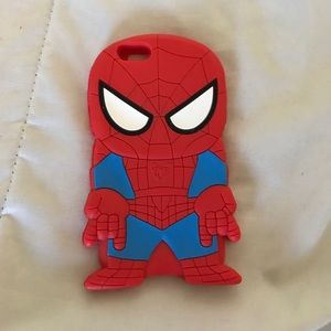 iPhone 6 silicone Spider-Man case