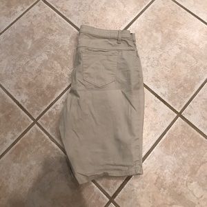 Khaki shorts