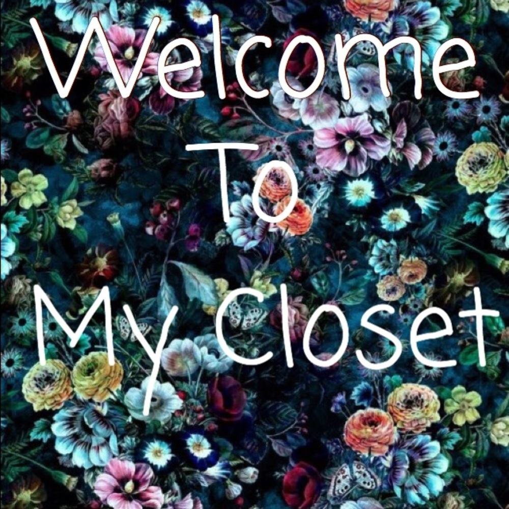 Welcome to my closet!