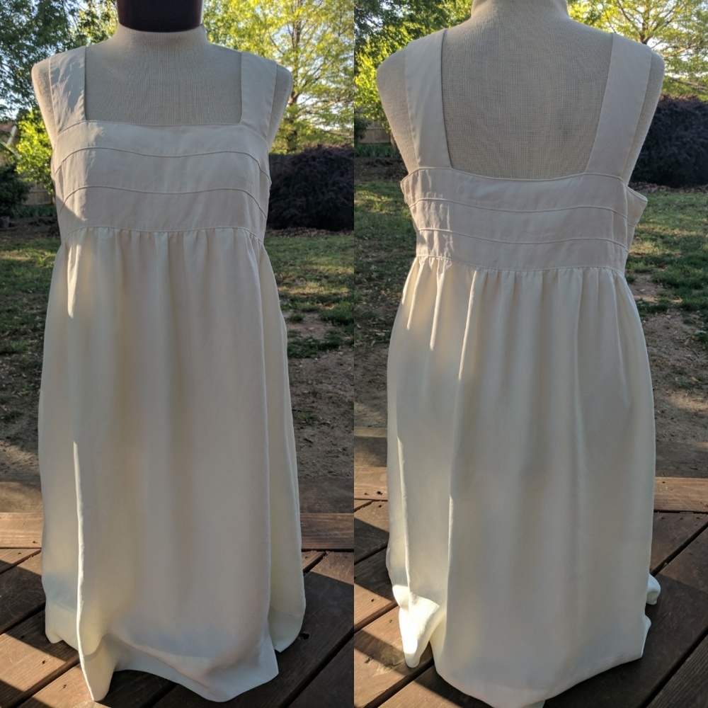 Beautiful Banana Republic Ivory Sun Dress