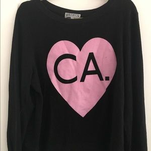 Wildfox Heart Sweater