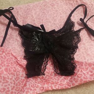 NWT Crotchless panties