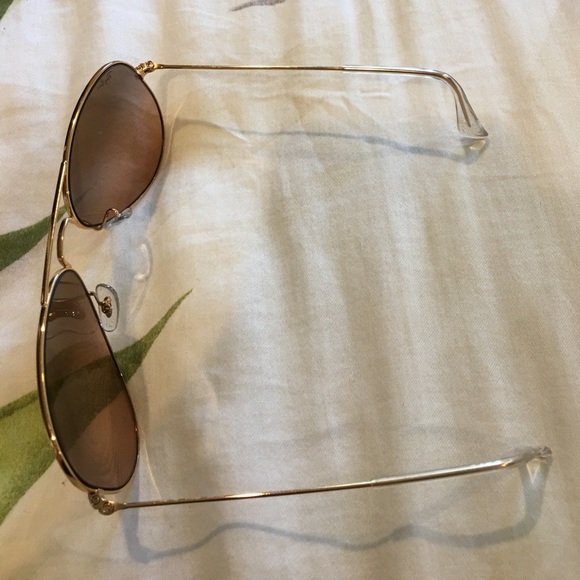 Ray Ban brown aviator sunglasses