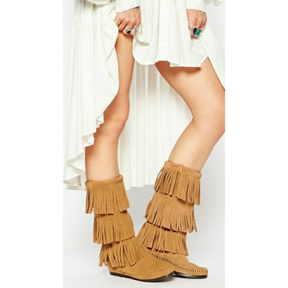 Minnetonka Suede Boots