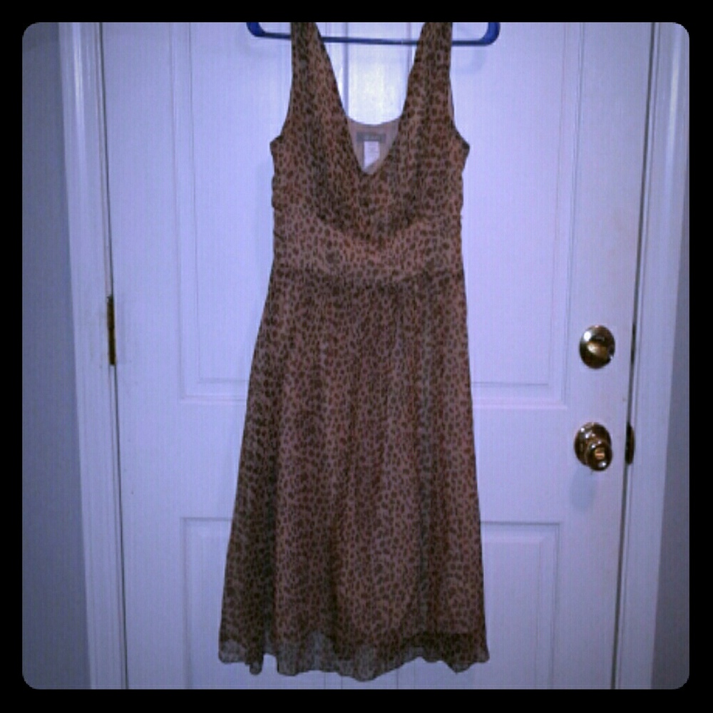 Delia's leopard print dress