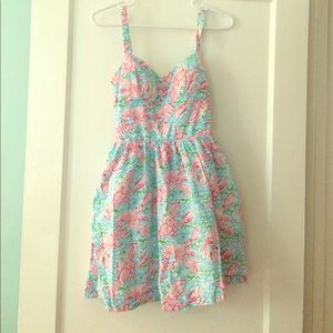 Lilly Pulitzer Lobster Roll print dress, size 2