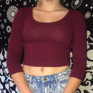 Crop top ambiance apparel