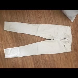 American Eagle white jeggings