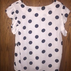 Polka dot top