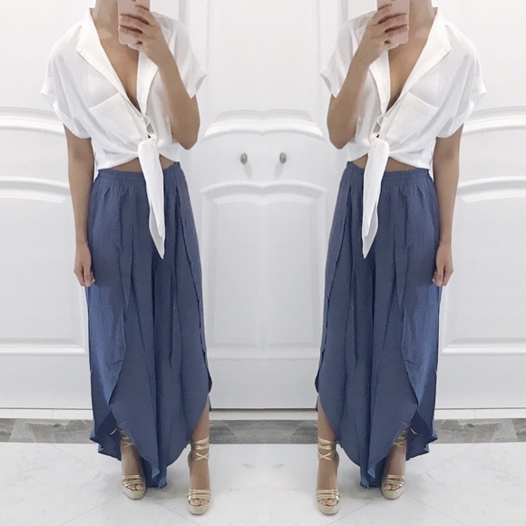 SOLD OUT ✖️ Bali Slit Pants - Picture 3 of 5